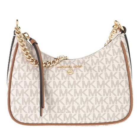 michael kors sm chain pouchette|Michael Kors leather pochette.